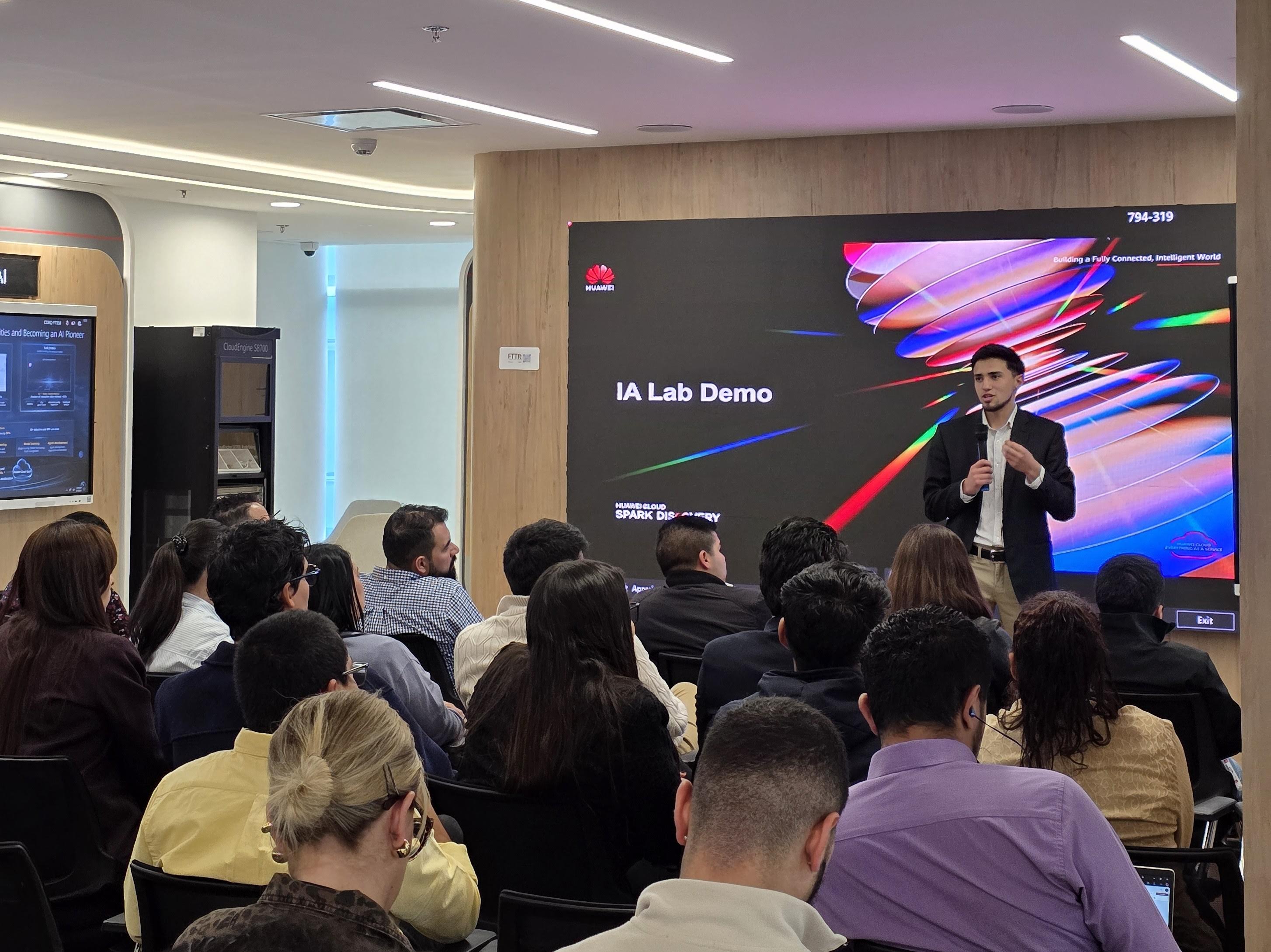 AI Lab demonstration